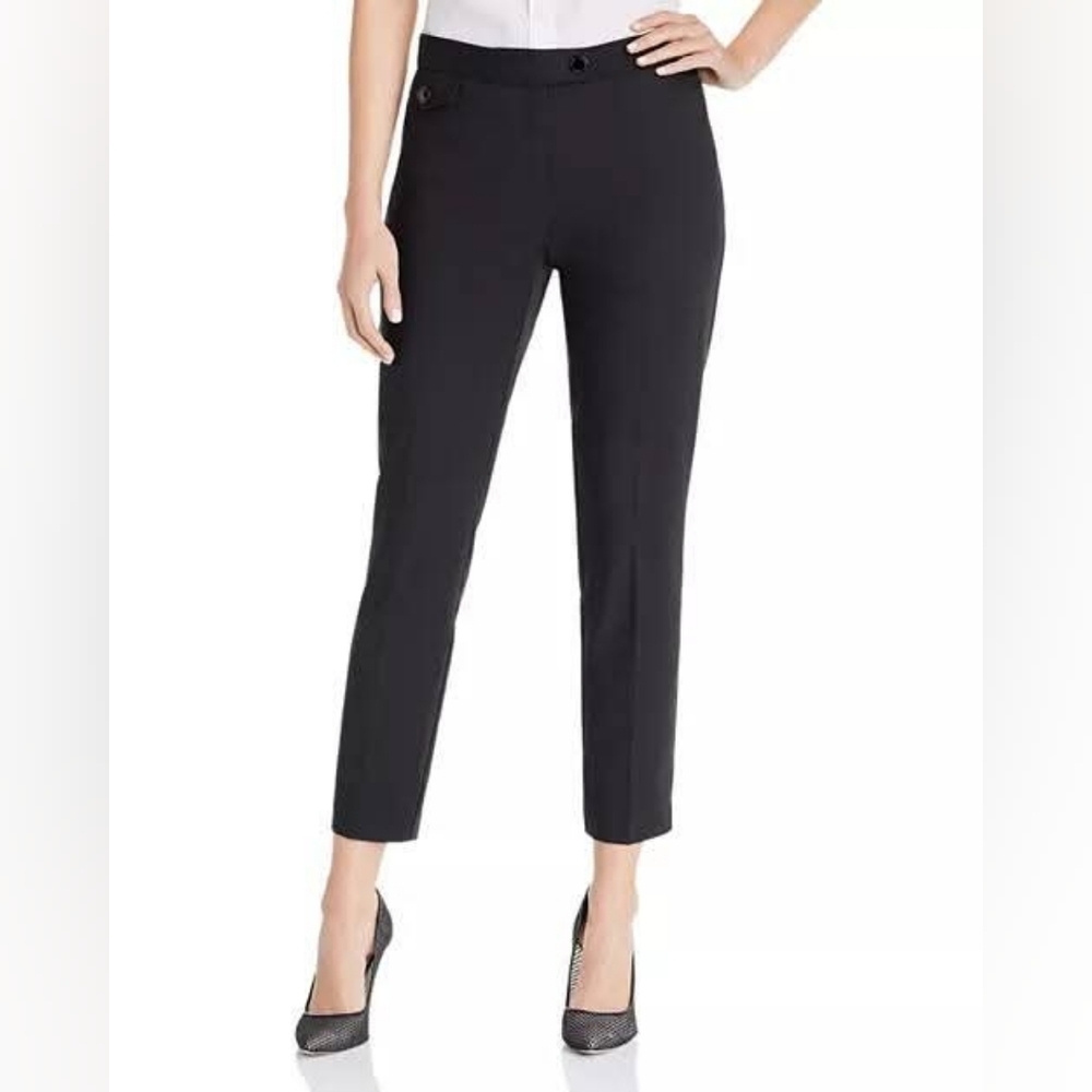 Karl Lagerfeld Paris Double Weave Ankle Pant